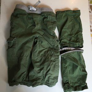 Boys Boden zip off shorts / pants size 10 EUC